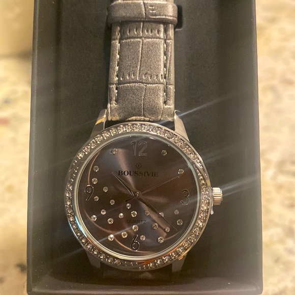 Boussivie Gracious Grey Pave Watch - Picture 5 of 9